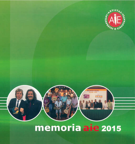 Memoria AIE; 2015